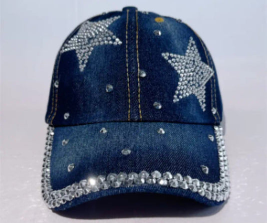 Star Rhinestone Hat